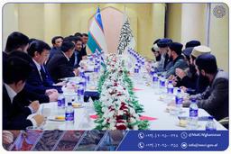ملاقات دوجانبه میان افغانستان و اوزبیکستان برگزار شد