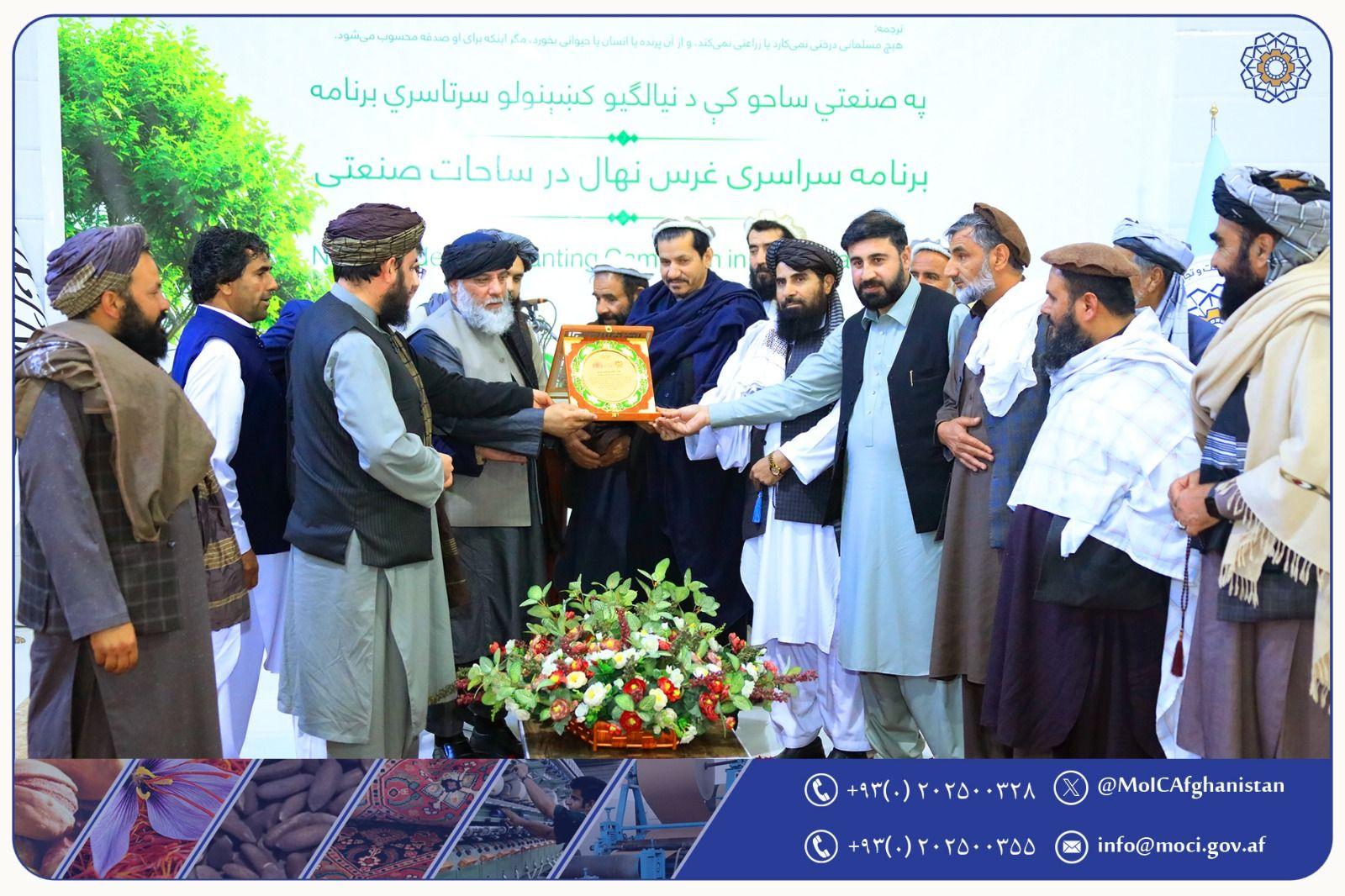 راه‌اندازی برنامه سراسری غرس نهال در ساحات صنعتی