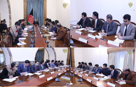 Meeting with H.E. Mohammad Ashraf Ghani, the President: On November 23