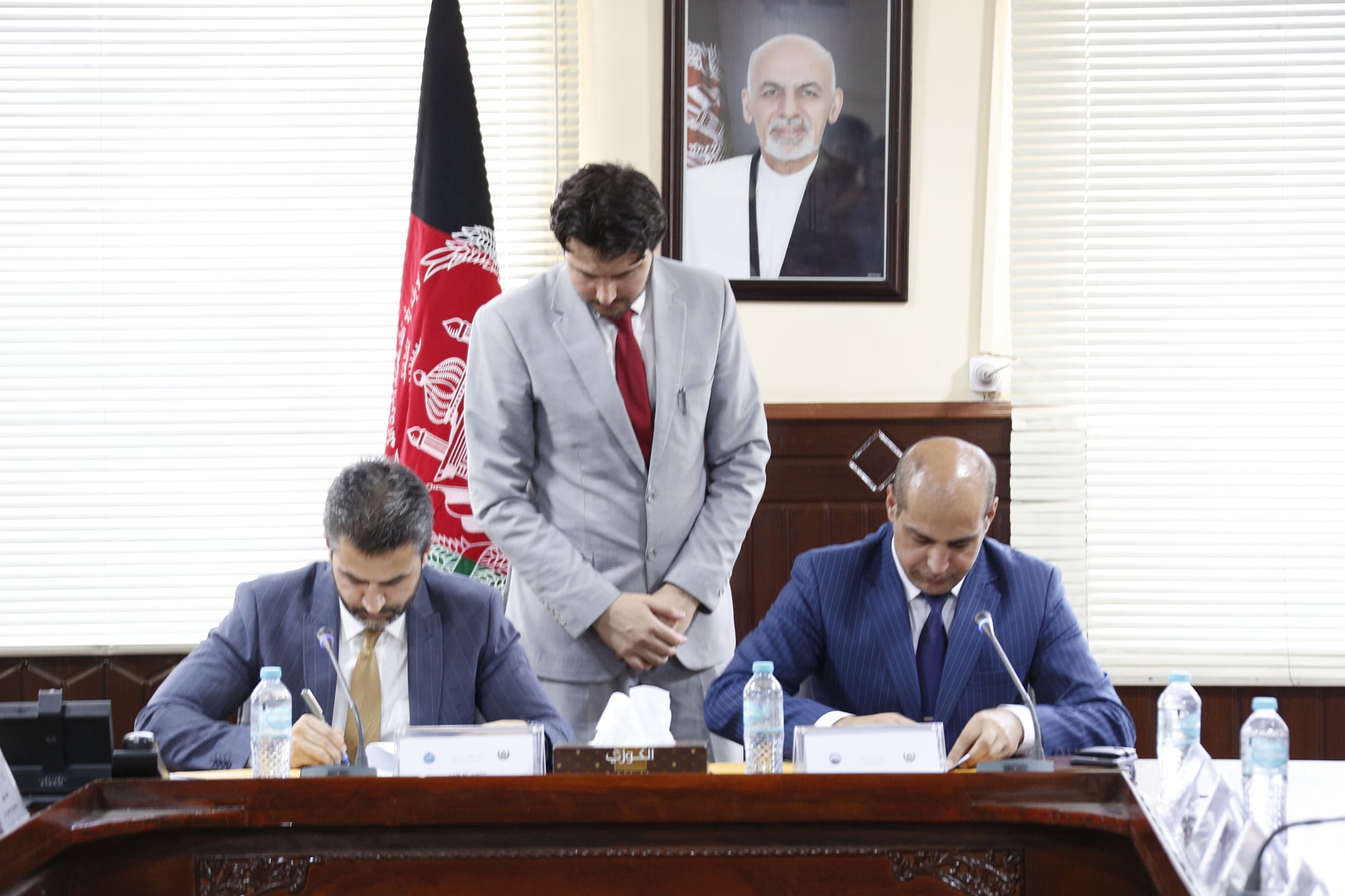 د سوداګرۍ او صنعت او کرنې وزارتونو ترمنځ د کرنیزو محصولاتو د تولید، پروسس او بازارموندنې په برخه کې تړون لاسلیک شو