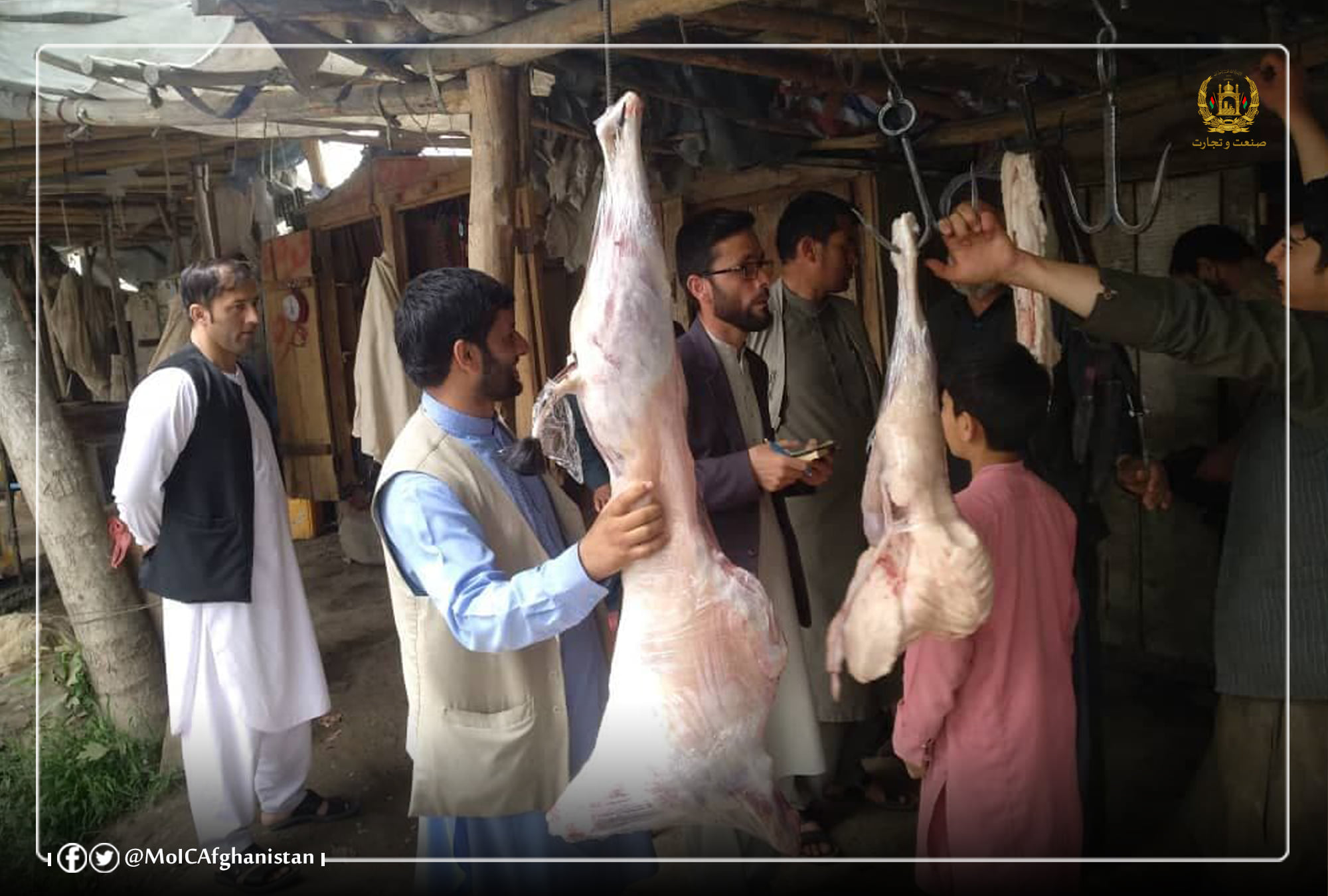 Inspecting market situation in Kunduz and Takhar Provinces