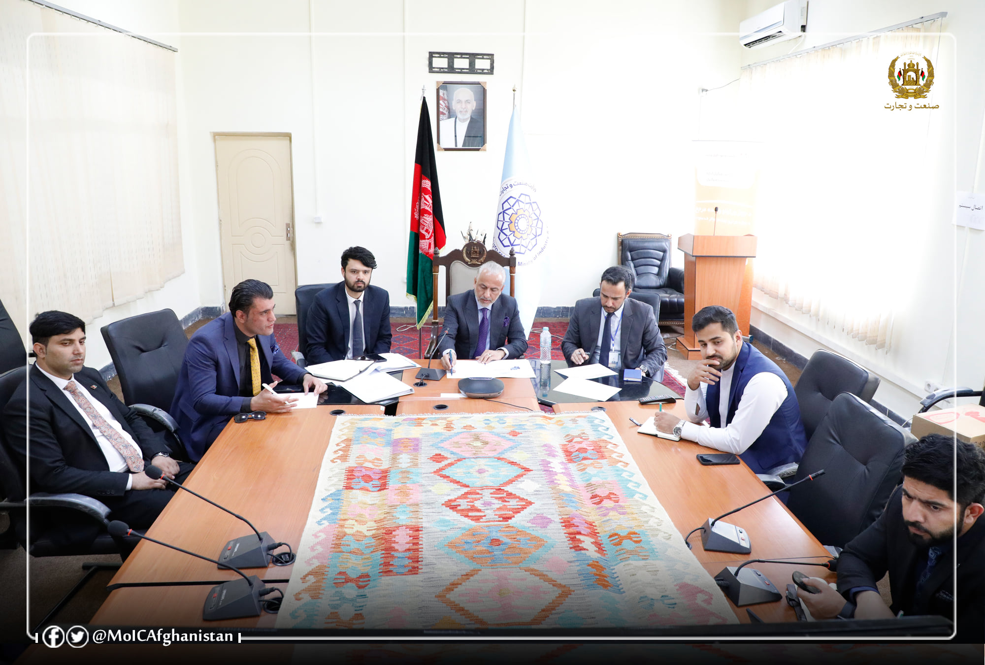 Minister of Industry and Commerce Emphasized on Increasing the Export Volume of Agricultural Products to American and European countries