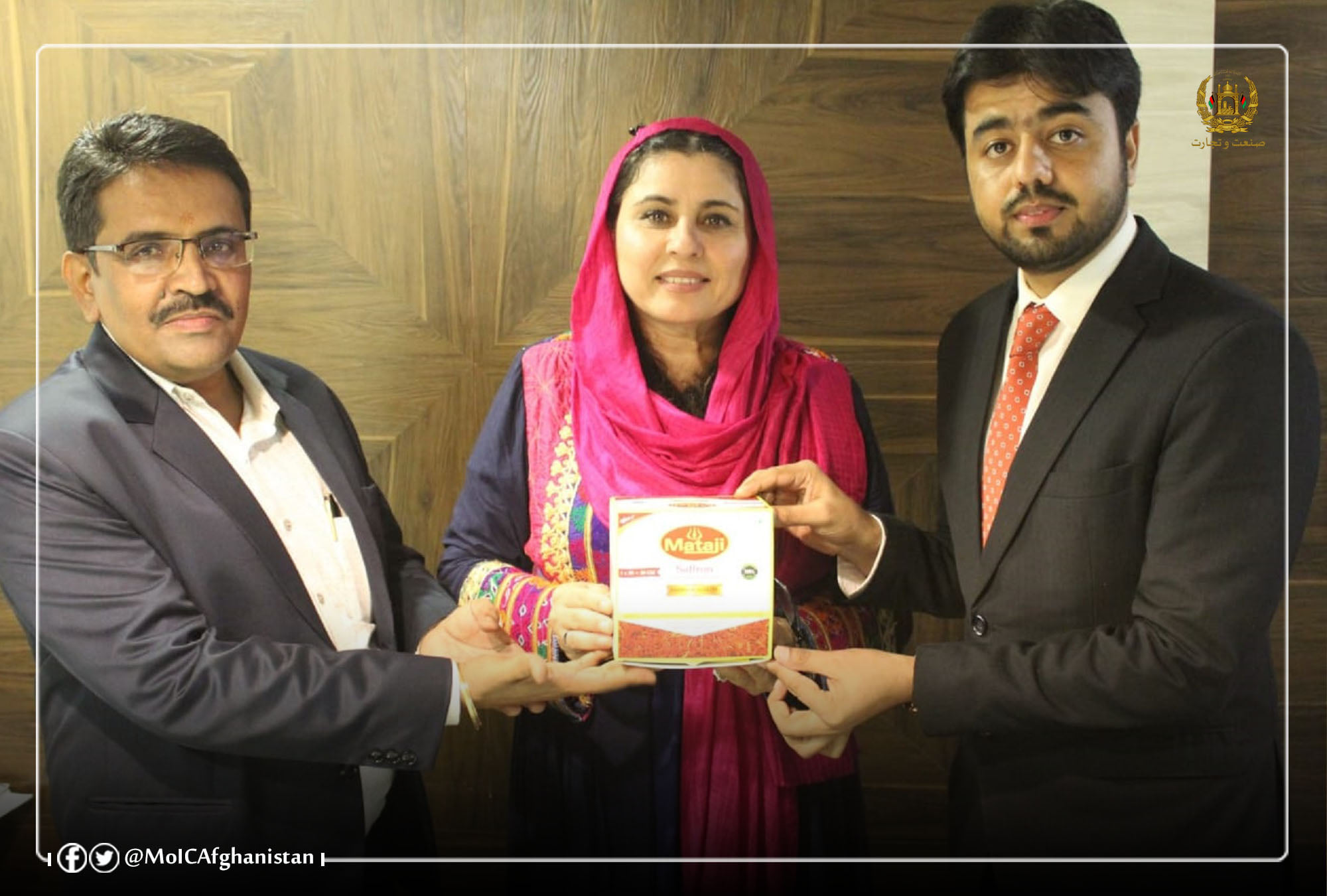 برای نخستین بار فروش زعفران افغانستان تحت نام محصول افغانستان در بازارهای هند