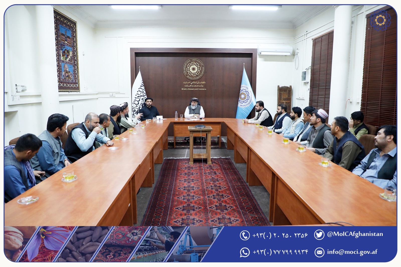 دیدار با معدنداران و تاجران زغالسنگ
