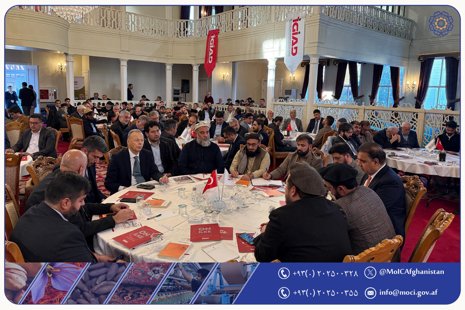 Afghan and Turkish Traders Hold Business Session