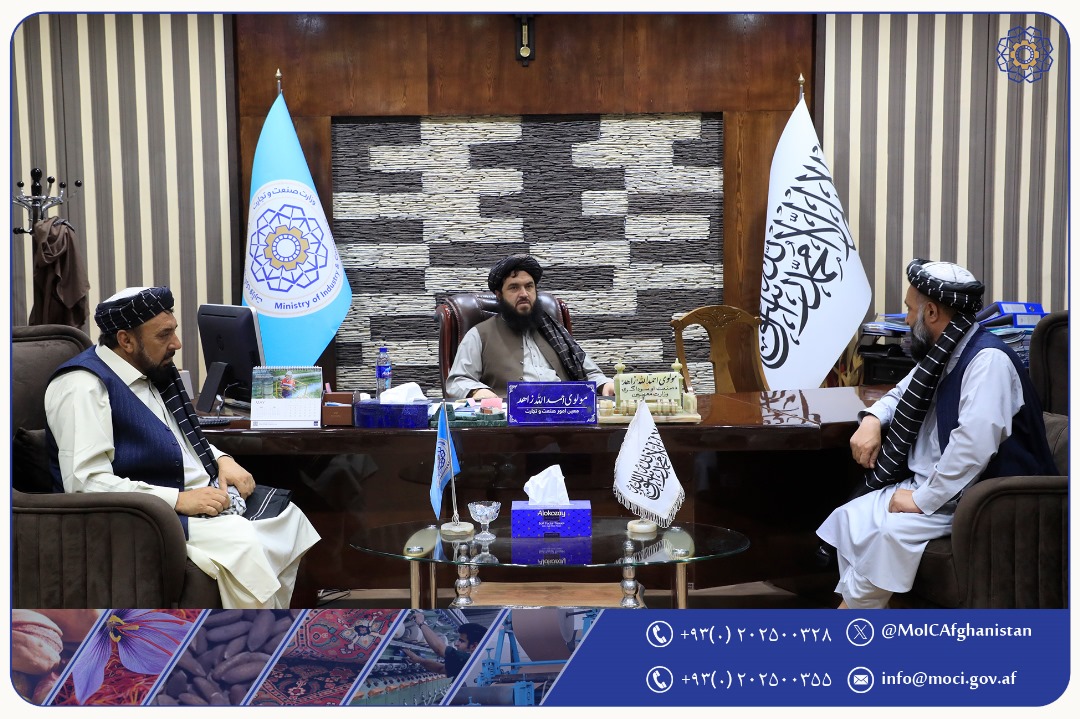 معین امورصنعت با صادرکنندگان میوهخشک ملاقات نمود