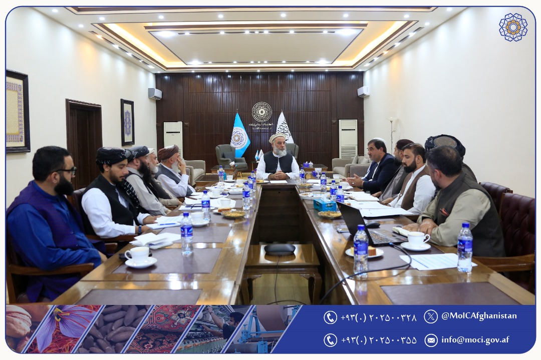 برگزای نخستین جلسه بورد میکانیزم جمعآوری عواید، توزیع تصدیقنامۀ مبداء و ثبت انوایس