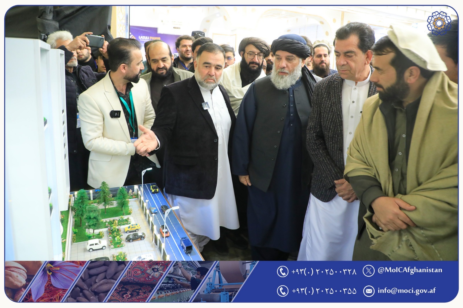 افتتاح سومین نمایشگاه و کنفرانس بین‌المللی صنعت ساختمان عمران و بازسازی افغانستان